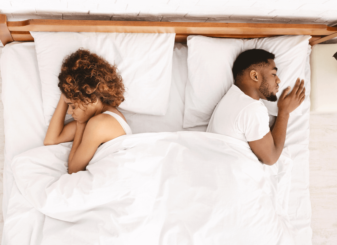 Parents sleeping