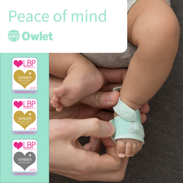Owlet Smart Sock wins big at the Loved by Parents Awards!