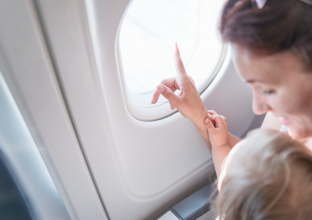 Top tips for flying with a baby