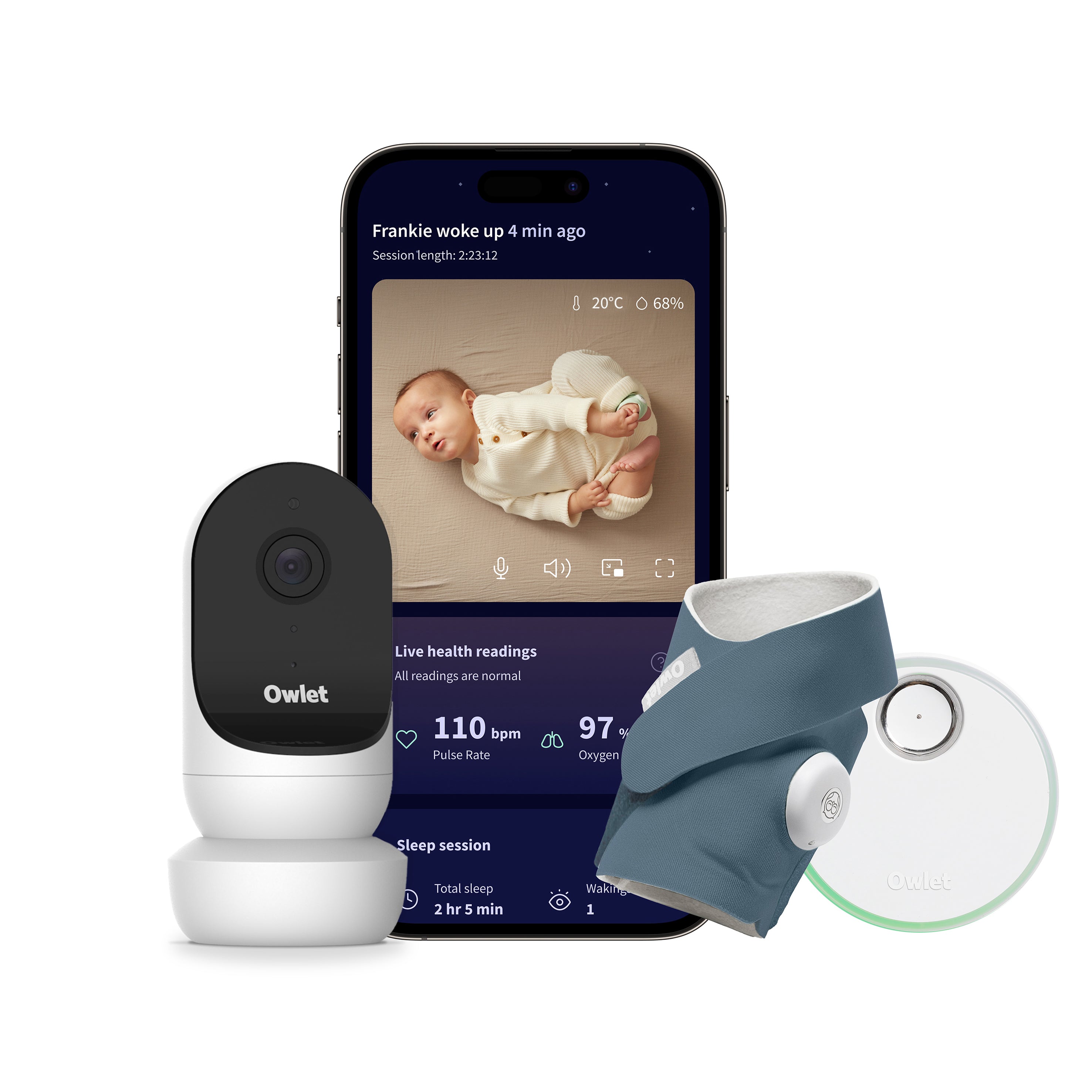 Wifi baby monitor with multiple cameras fashion