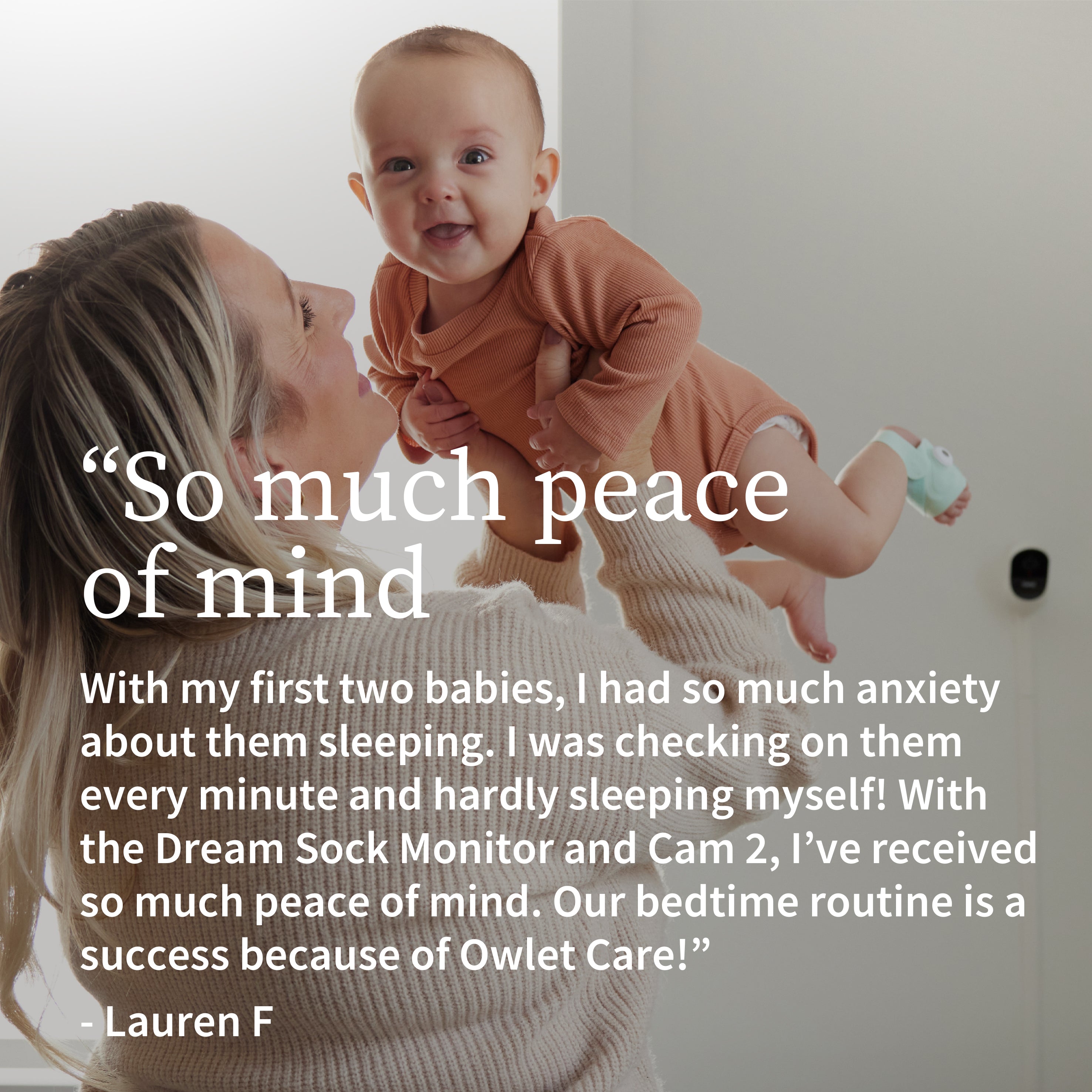 Owlet® Twin Bundle - 2 x Dream Sock® + Cam® 2 Sets