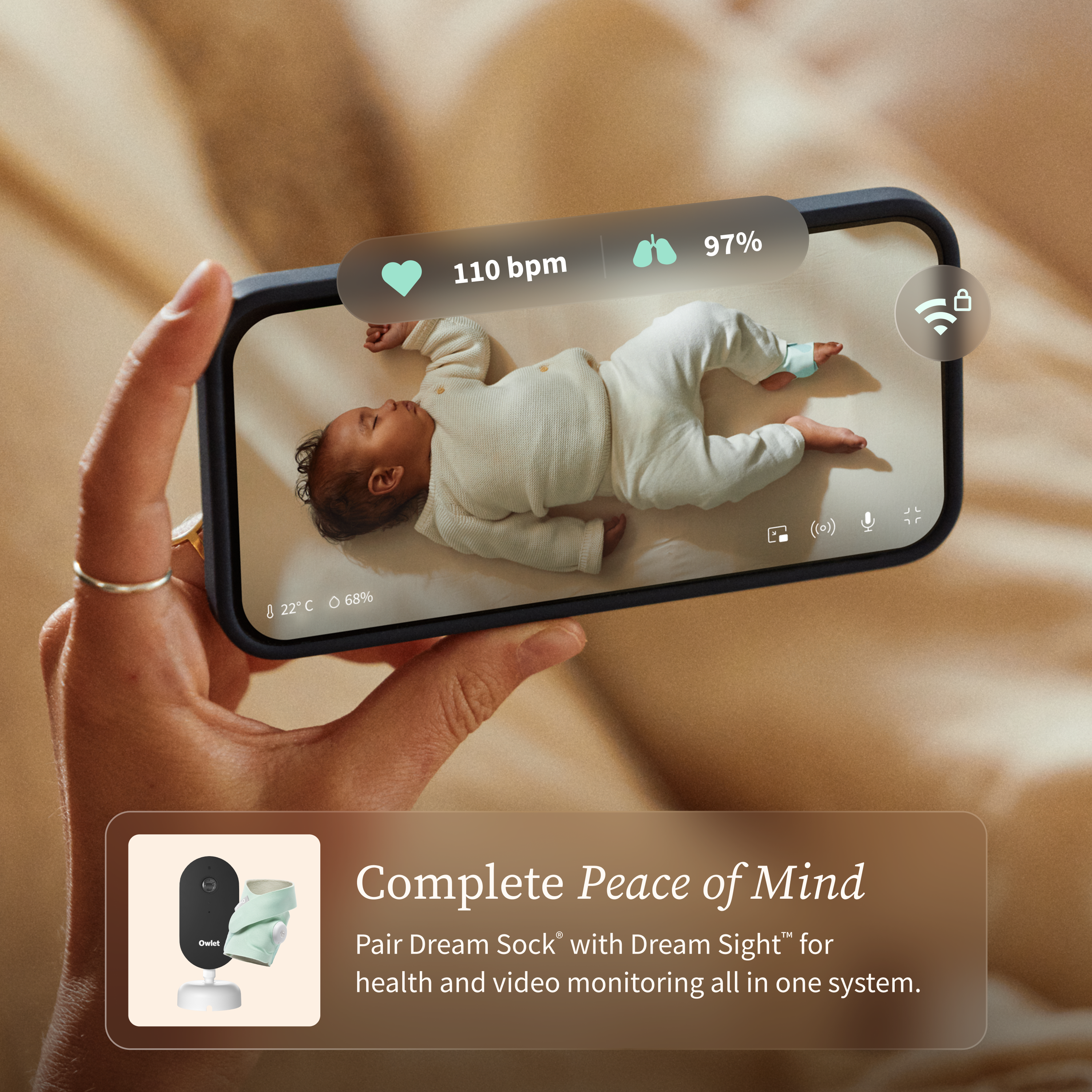 Heart Rate Old Phone Baby Monitor Hospital-grade Baby Oxygen