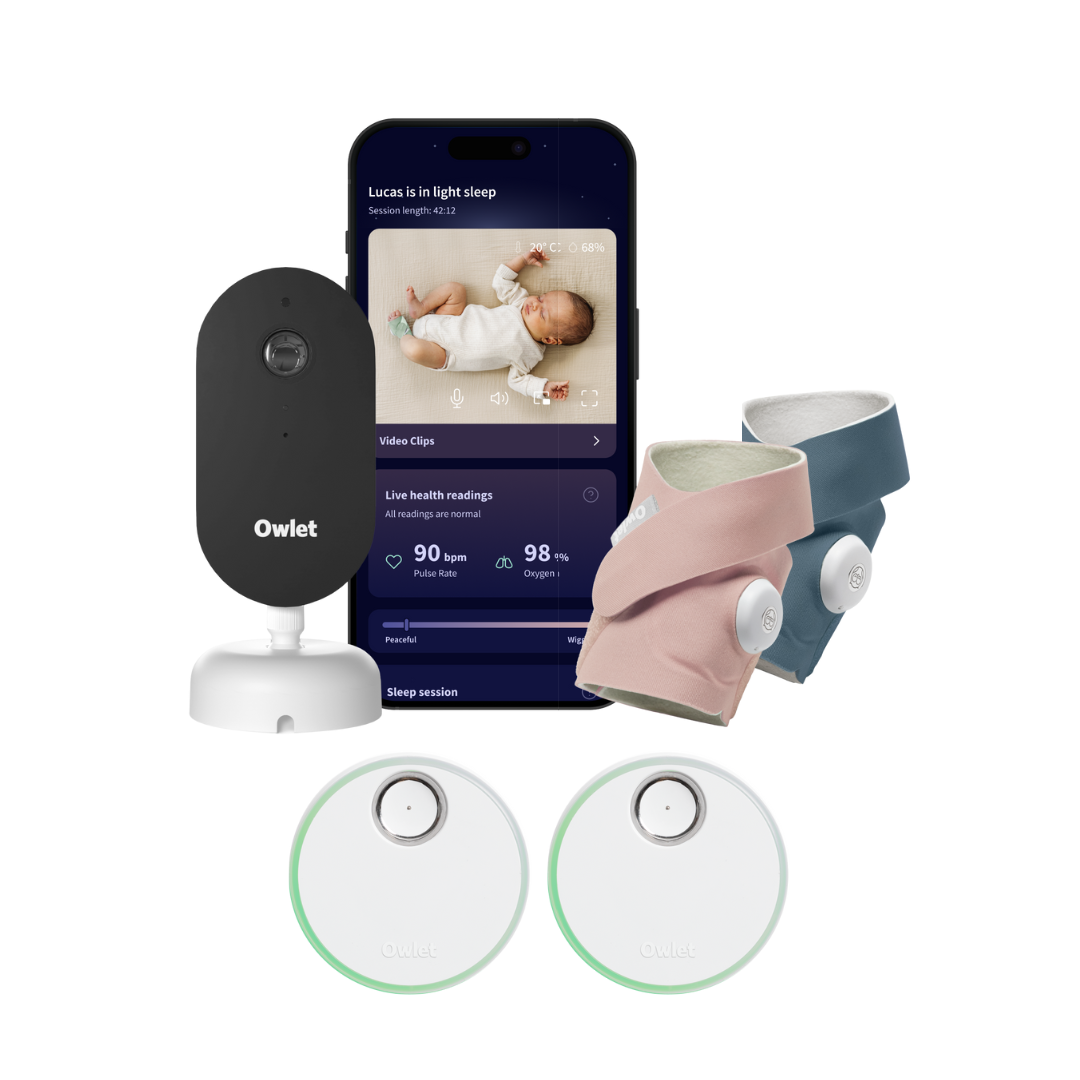 Owlet® Twin Bundle - 2 x Dream Sock® + 1 x Dream Sight™