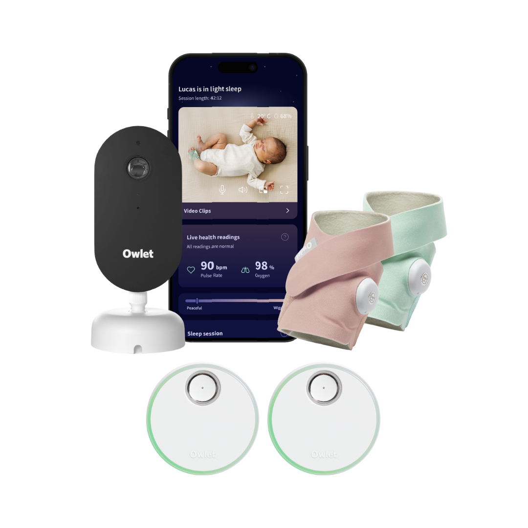 Owlet® Twin Bundle - 2 x Dream Sock® + 1 x Dream Sight™